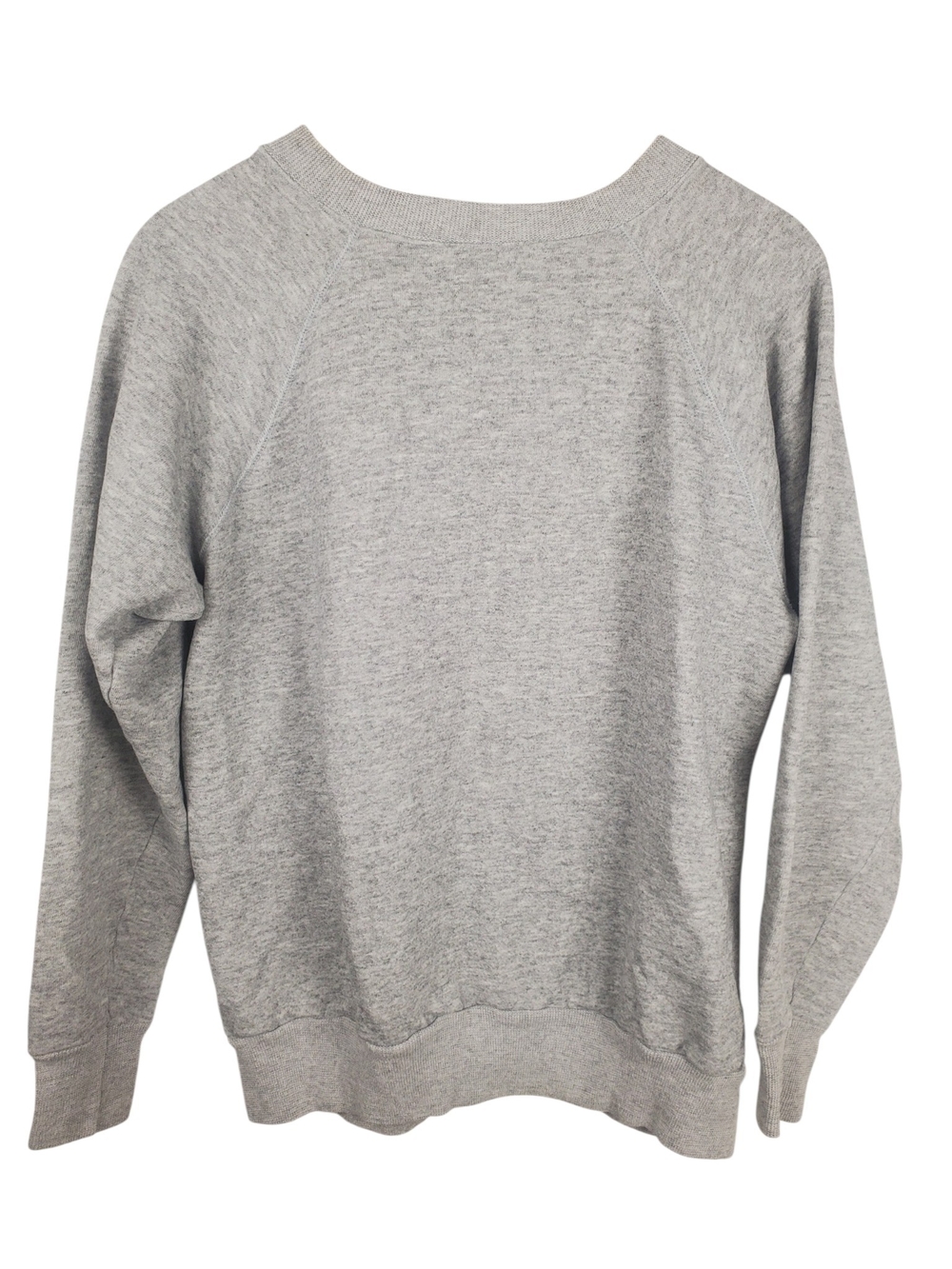 Virginia Tech Gray Crewneck Sweatshirt with Orange VT Emblem. LG. #356 - Picture 7 of 11